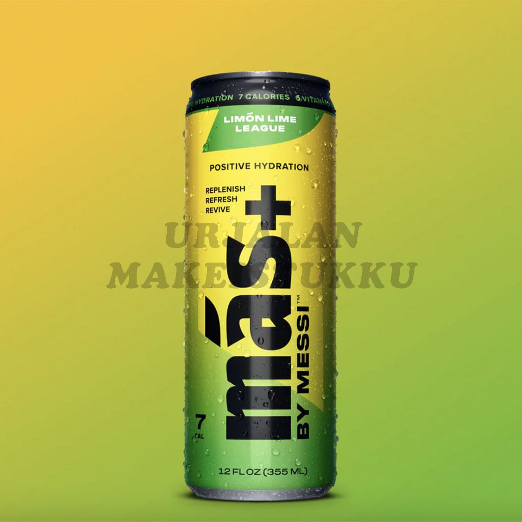 Mas+ assorted by Messi urheilujuoma 355ml x 12kpl