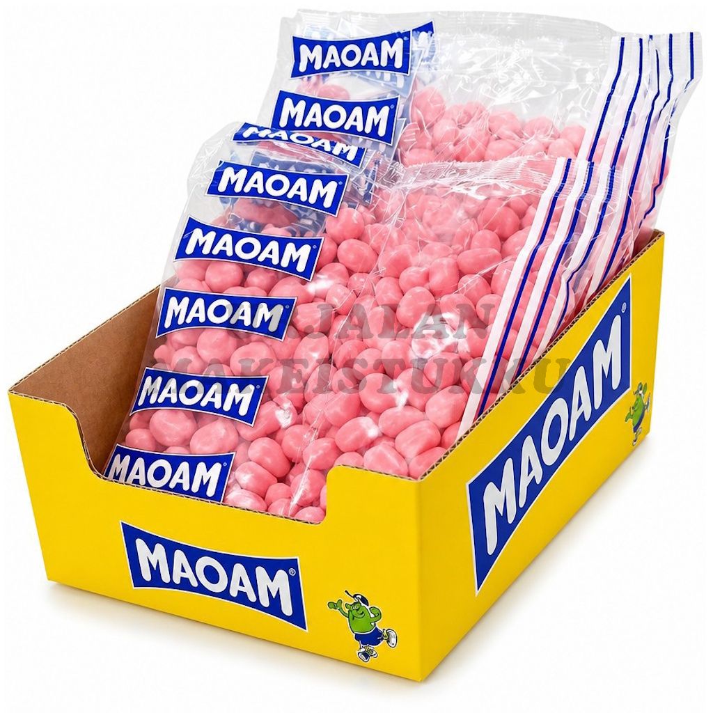 Haribo Maoam Kastanjer Bubblegum pallot 3kg