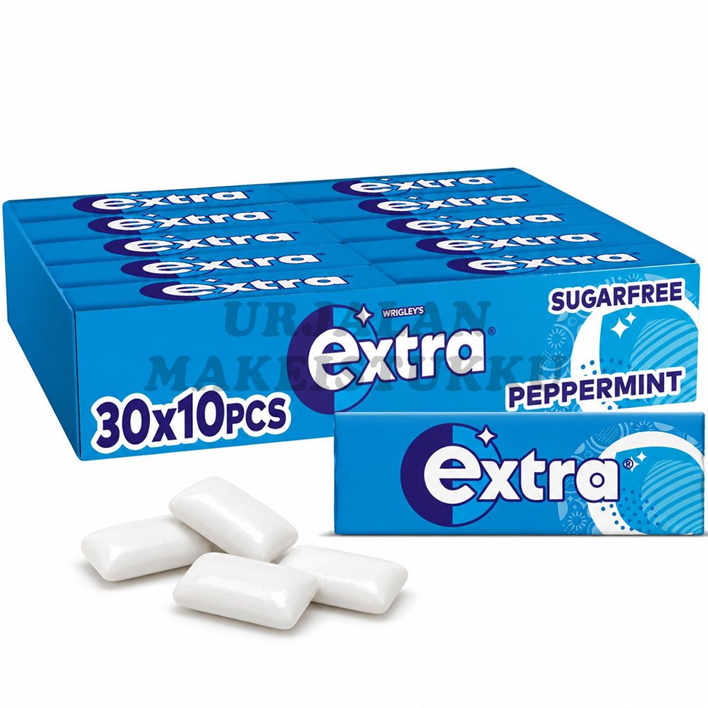 Extra Peppermint sokeriton purukumi 14g x 30-pack (300kpl)