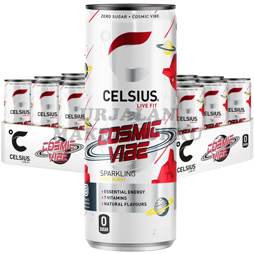 Celsius Cosmic Vibe energiajuoma 355ml x 24kpl