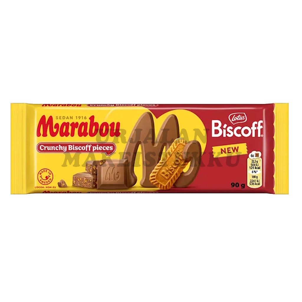 Marabou Biscoff suklaalevy 90g