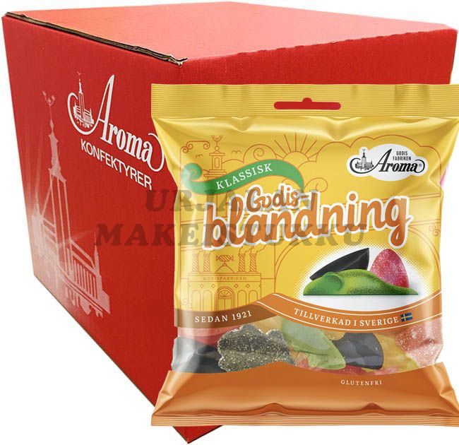 Aroma Makeissekoitus 80g x 20pss