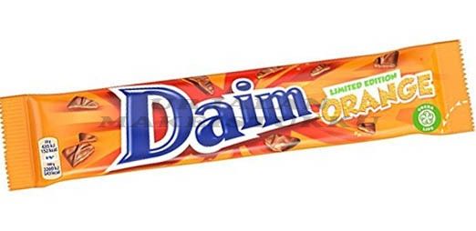 Daim Orange Suklaapatukka 56g x 36kpl