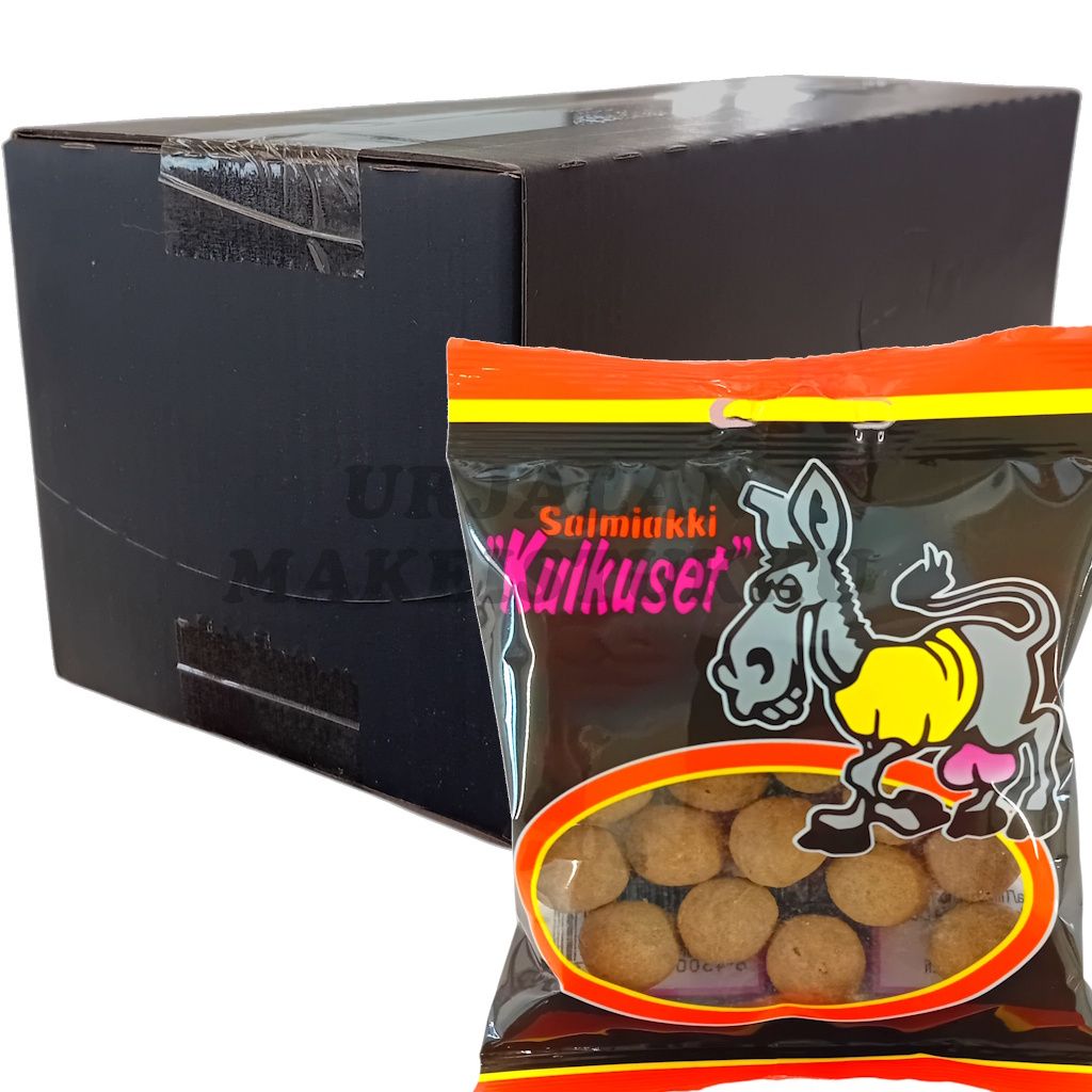 Salmiakki Kulkuset pussi 65g x 18kpl