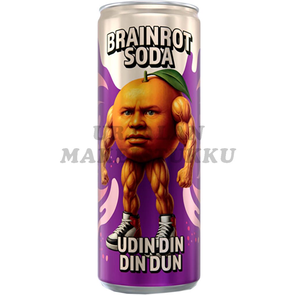 Brainrot Soda Udin Din Din Dun virvoitusjuoma 250ml