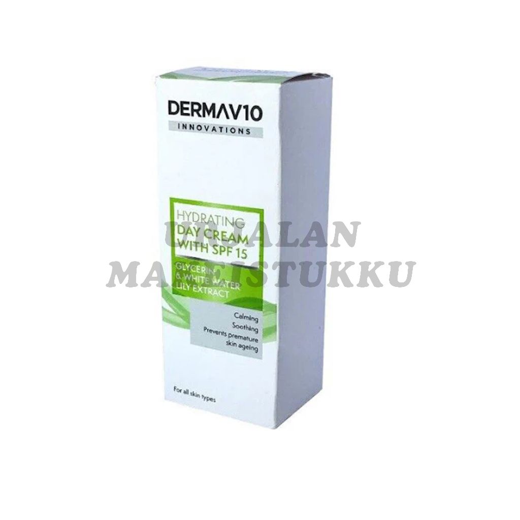 Derma V10 Innovation Hydration Day Cream SPF15 päivävoide 50ml