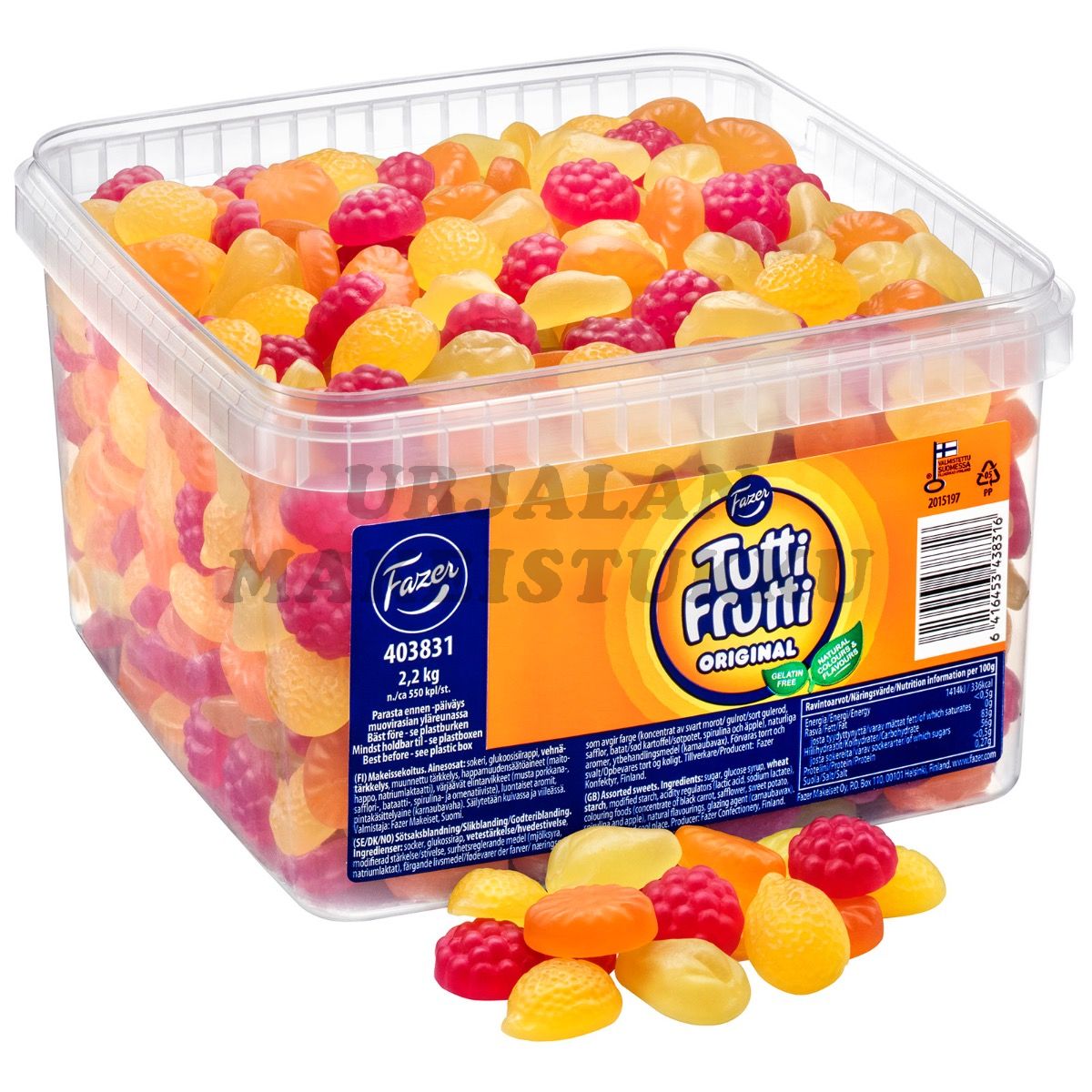 Fazer Tutti Frutti Original 2,2kg