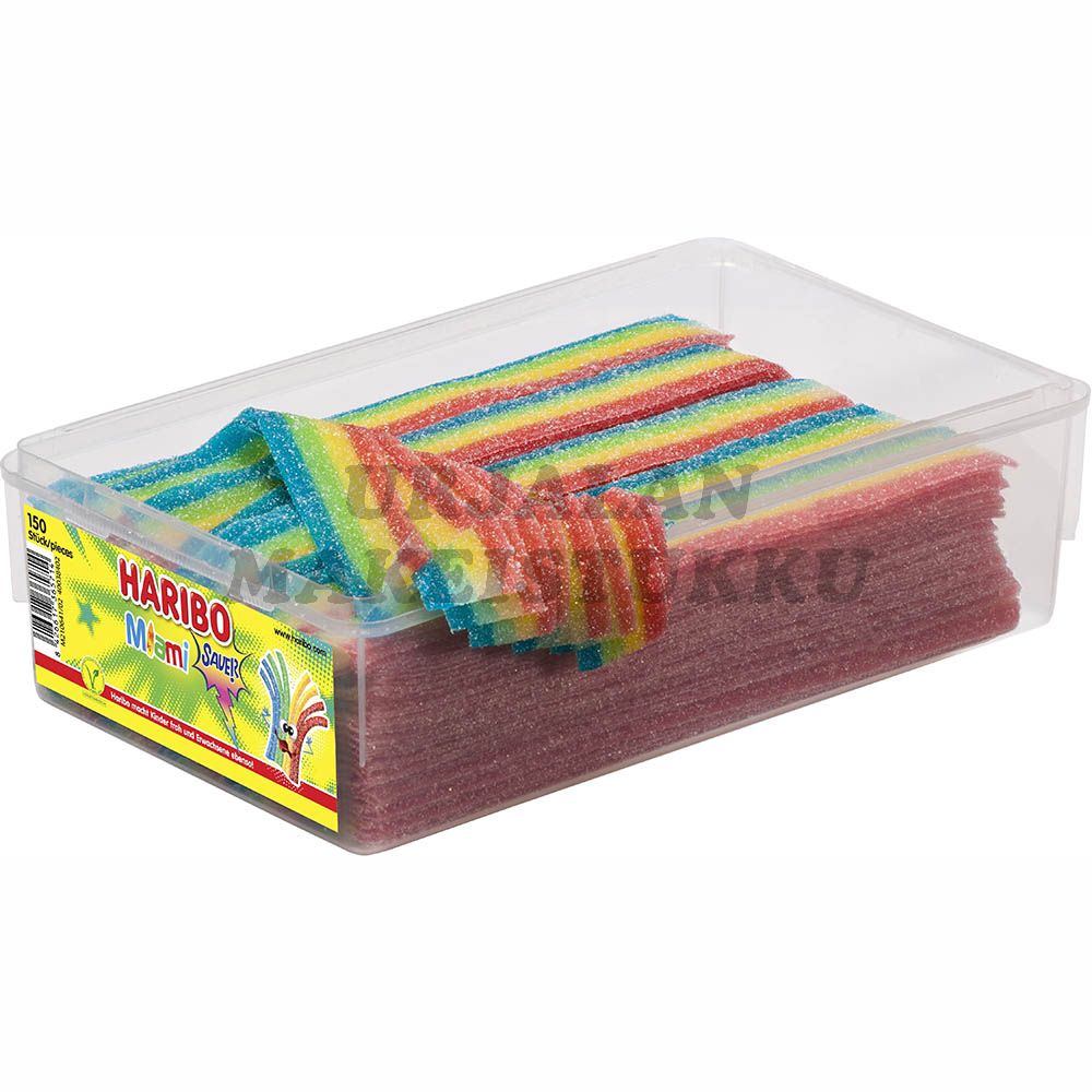 Haribo Basta Pasta Mansikka remmit 150kpl