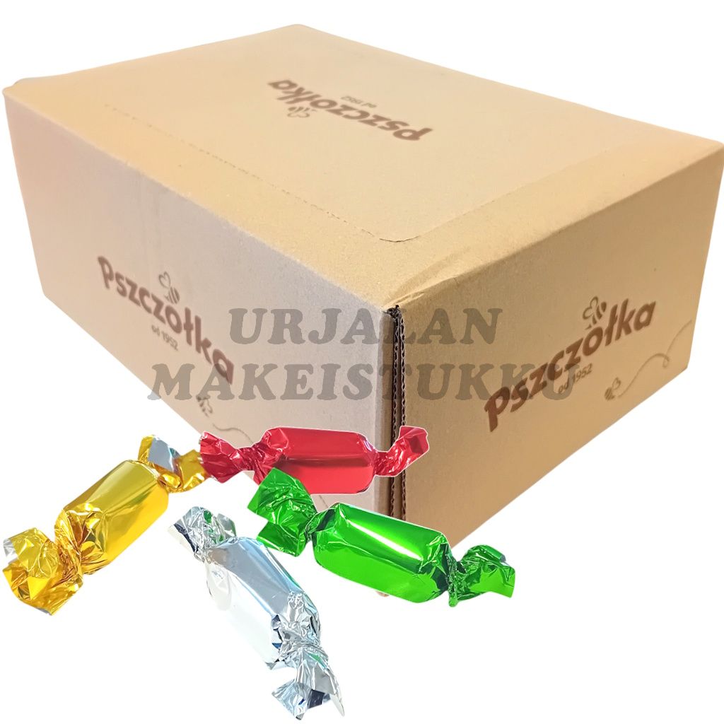 Suklaakuorrutteiset hedelmämarmeladit 3,5kg