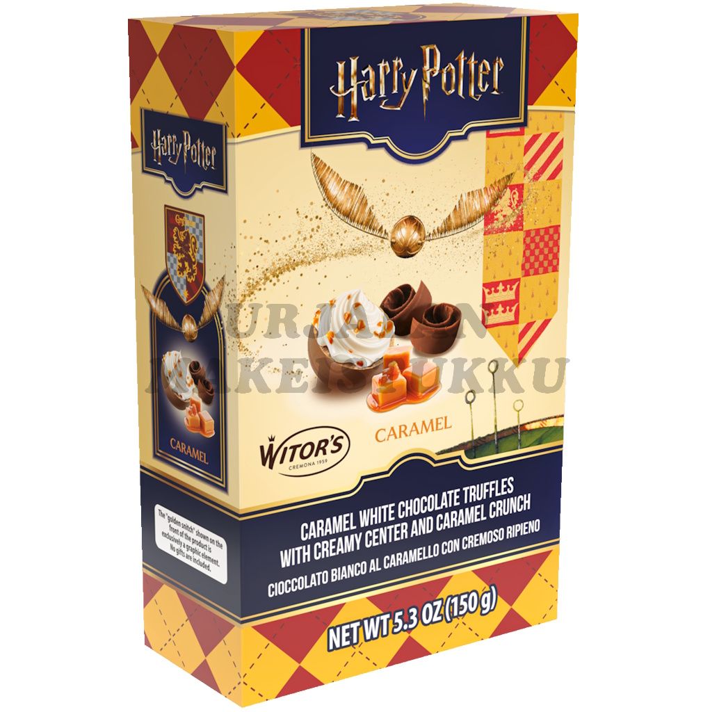Witor's Harry Potter Valkosuklaatryffelit Karamellitäytteellä 150g