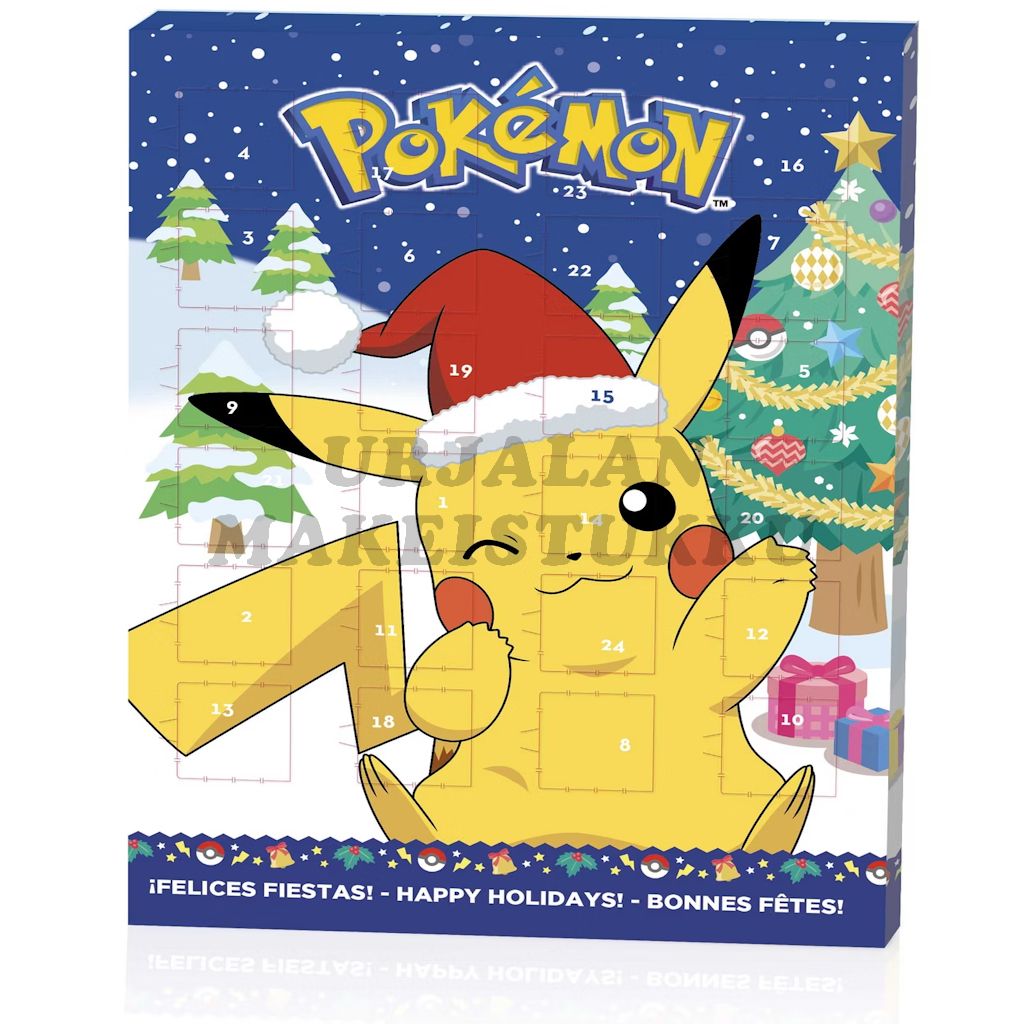 Pokemon suklaakalenteri 65g
