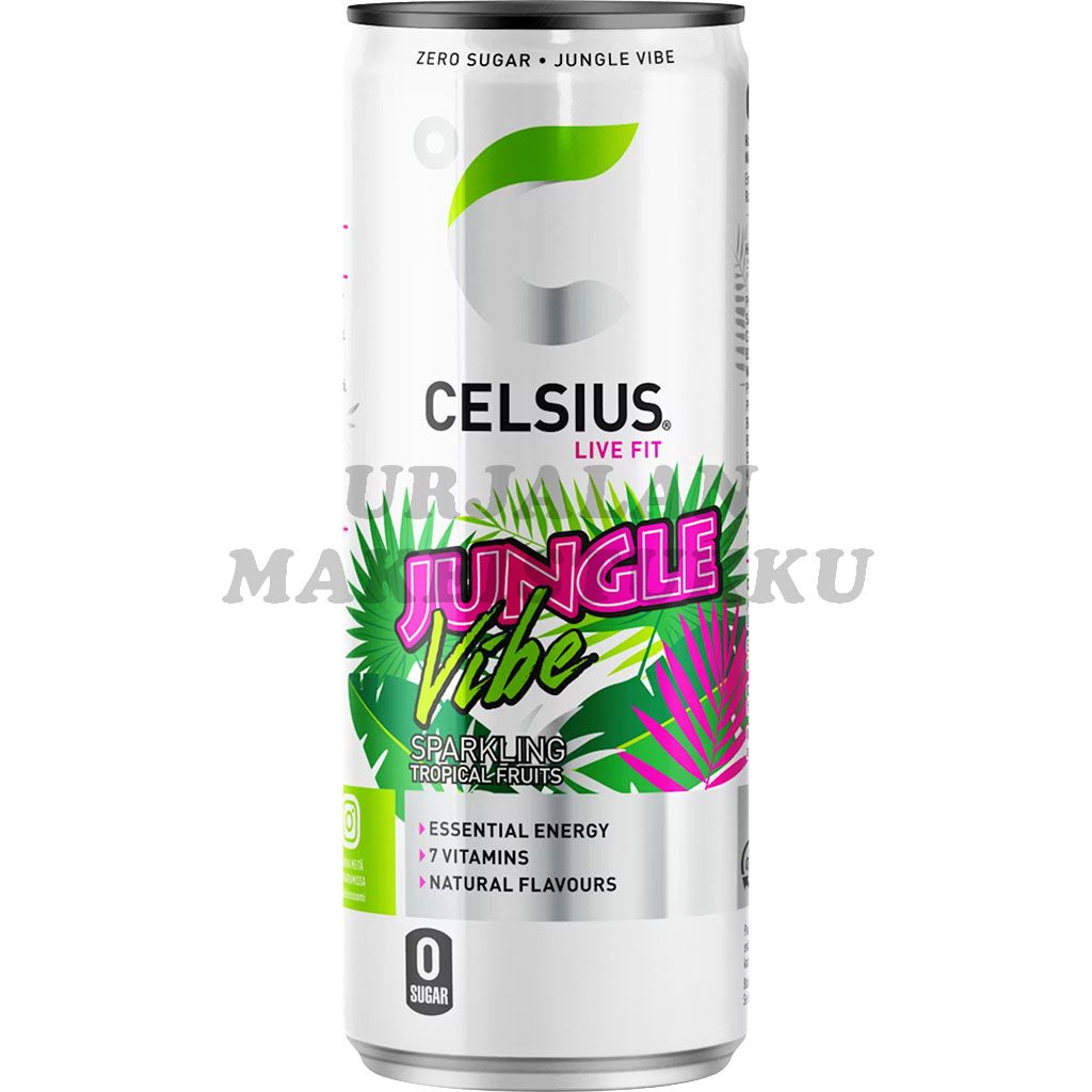 Celsius Jungle Vibe energiajuoma 355ml