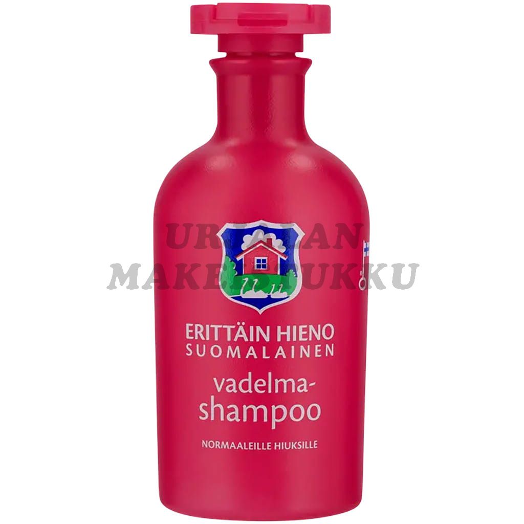 Erittäin Hieno Suomalainen Vadelmashampoo 300ml