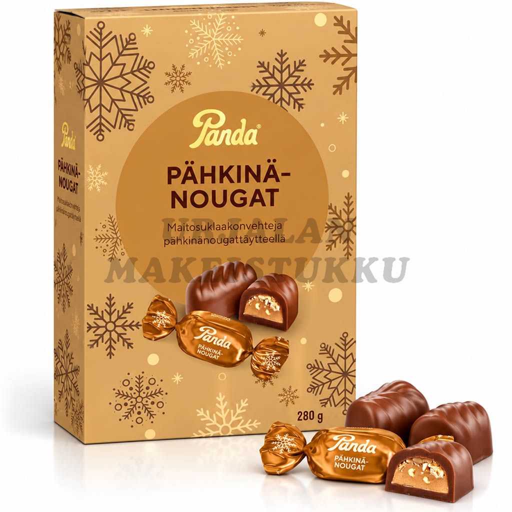 Panda Pähkinänougat suklaakonvehti 280g