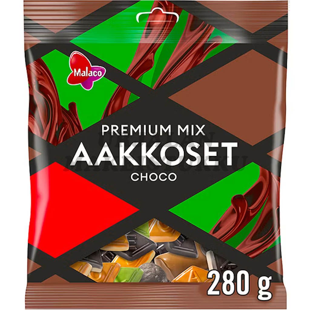Malaco Aakkoset Choco 280g
