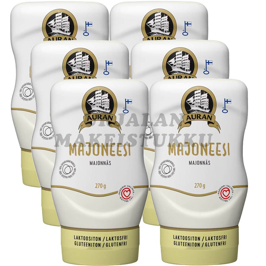 Auran Majoneesi 270g x 6kpl