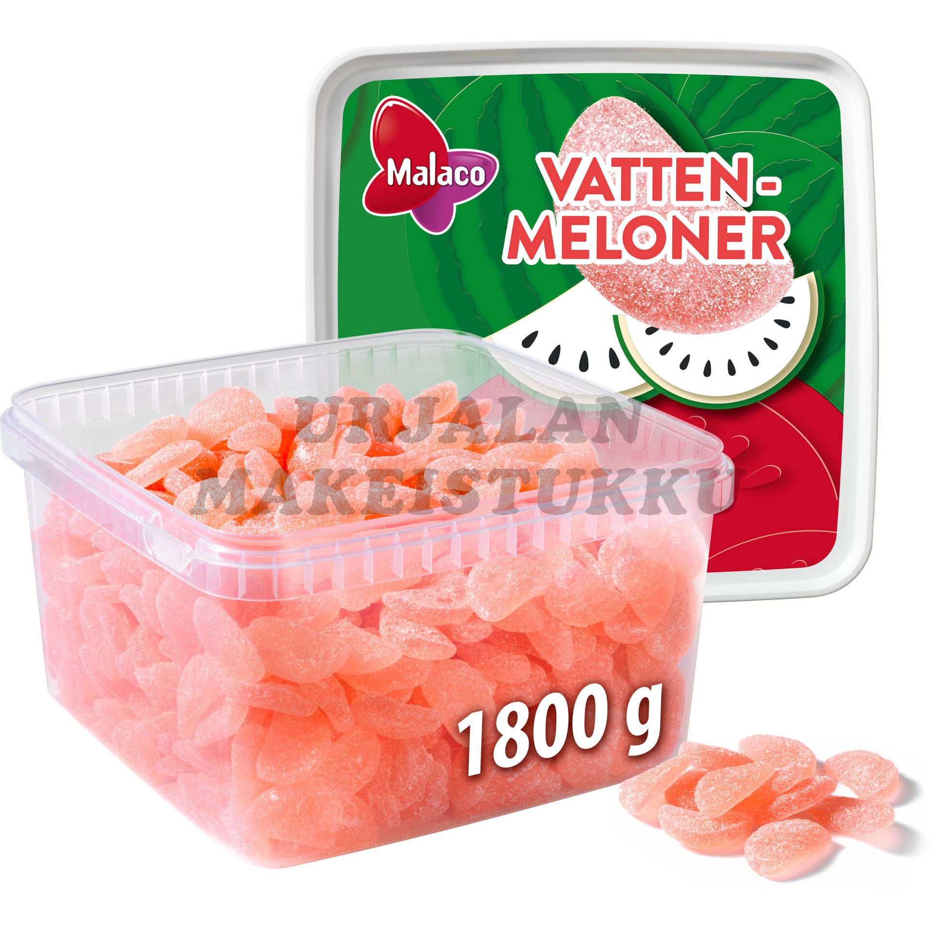Malaco Kirpeä Vesimeloni 1,8kg
