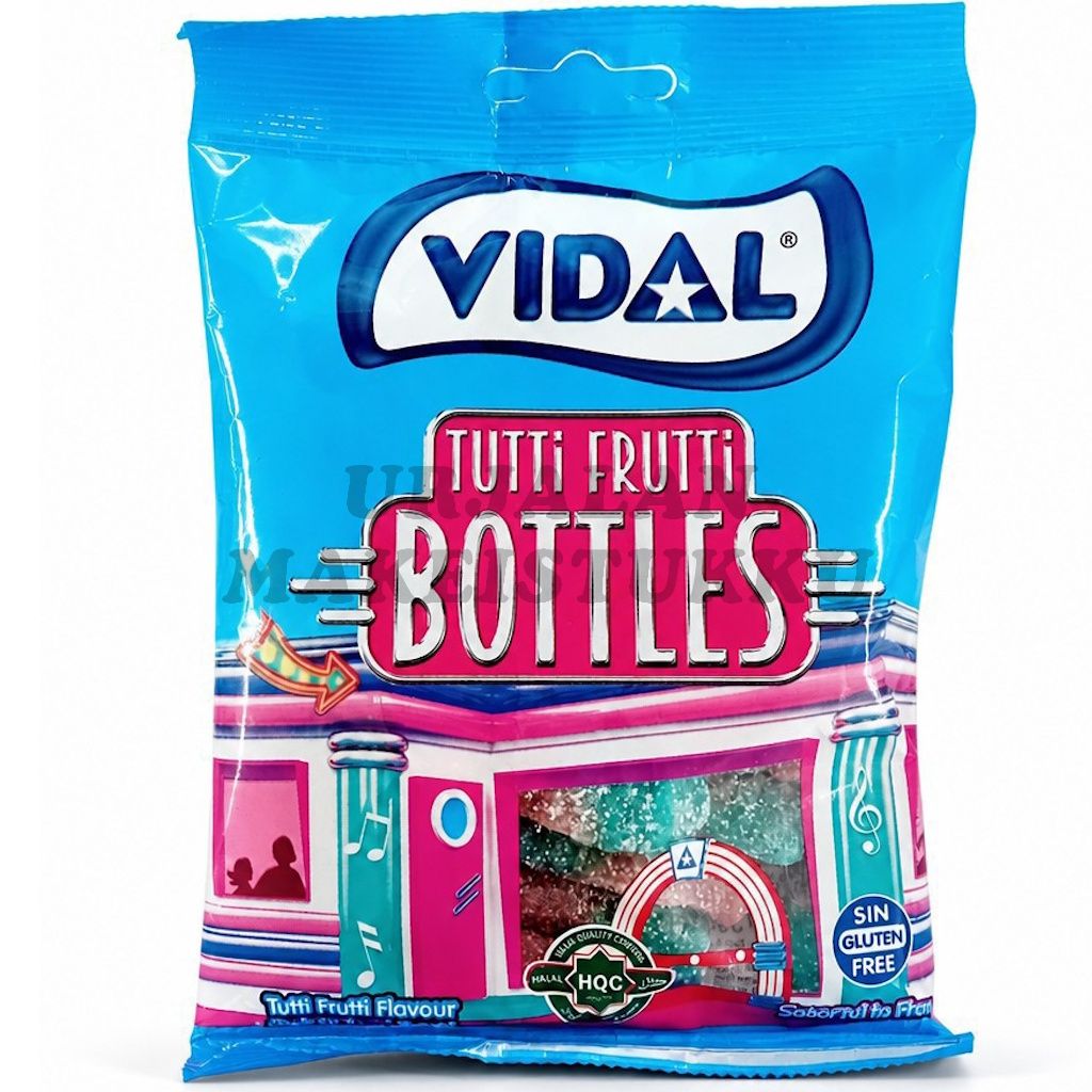 Vidal Tutti Frutti Bottles pullot 90g