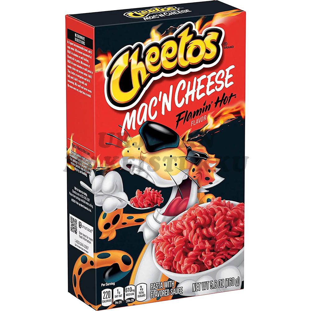 Cheetos Mac and Cheese Flaming Hot juustomakaroni 160g
