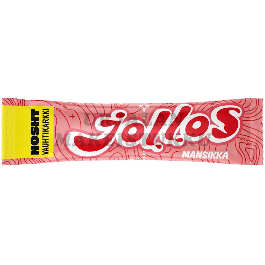 Nosht Jollos Vauhtikarkki Mansikka 52g