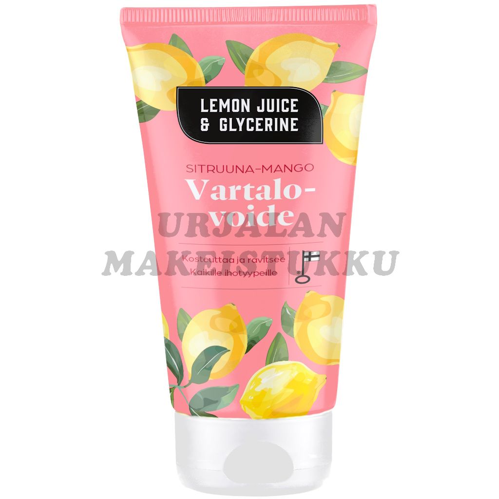 Lemon Juice & Glycerine Vartalovoide sitruuna mango 200ml