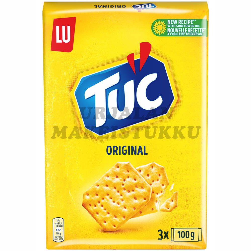 Tuc Original suolakeksi 3-pack (3x100g)