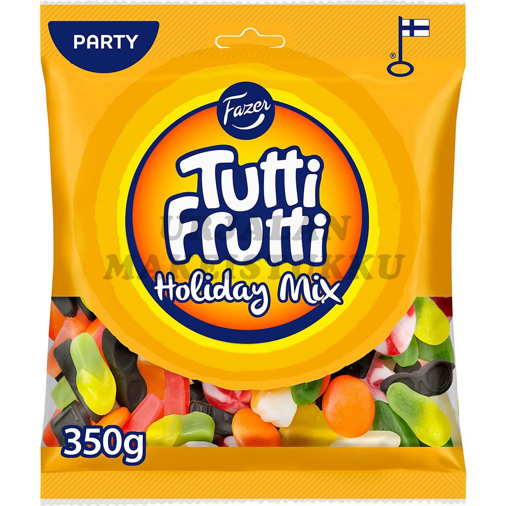 Fazer Tutti Frutti Holiday Mix makeispussi 350g