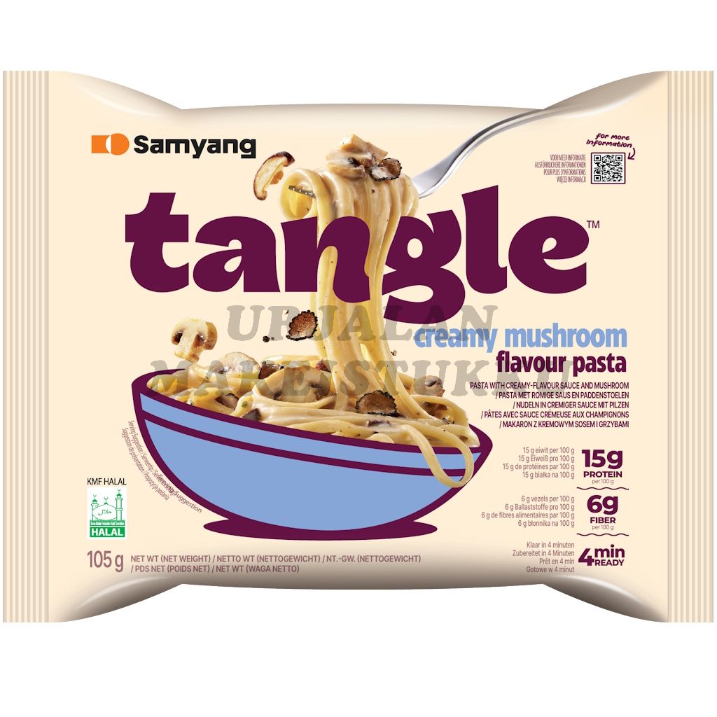Samyang Tangle Creamy Mushroom Flavour Pasta 105g