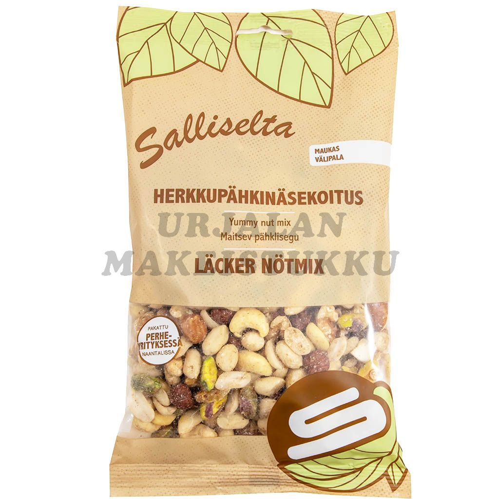 Salliselta Herkkupähkinäsekoitus 300g