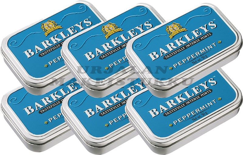 Barkleys peppermint 50g x 6kpl