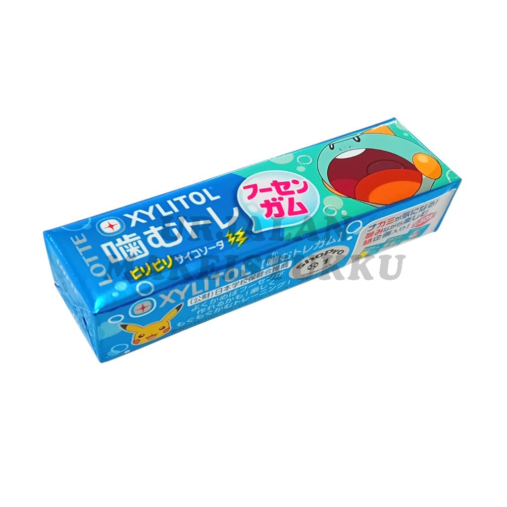 Pokemon Bilibili Psycho Soda Xylitol Purukumi 26g