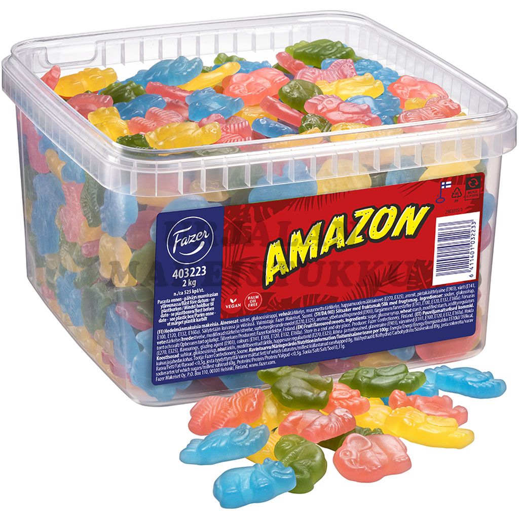 Fazer Amazon hedelmämakeiset 2kg