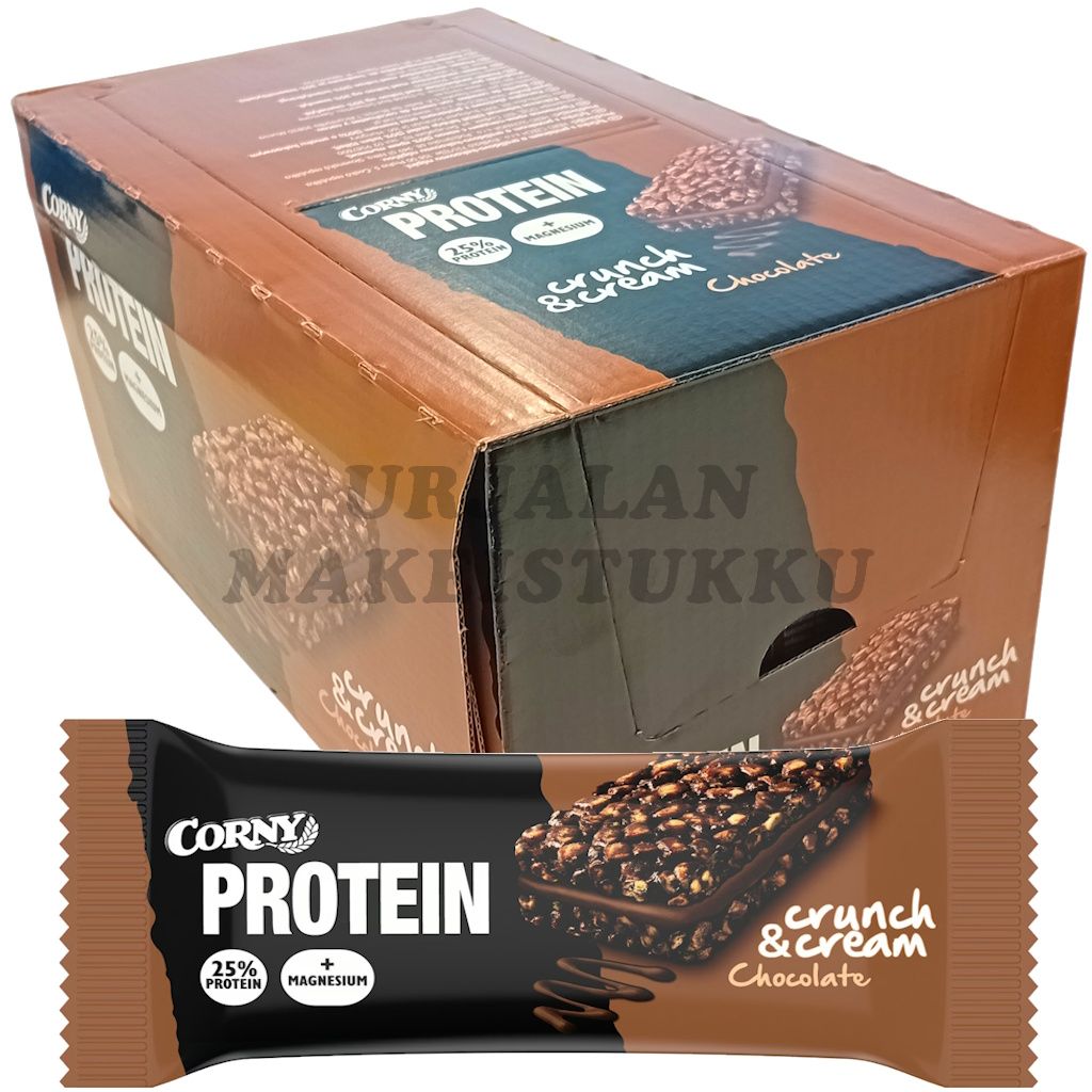 Corny Protein Crunch & Cream Chocolate proteiinipatukka 35g x 24kpl