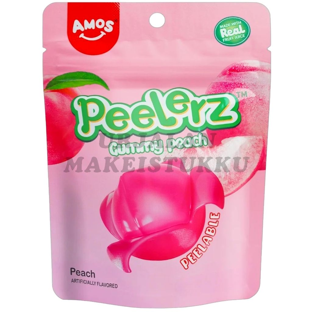 Peelerz Gummy Peach hedelmämakeinen 65g