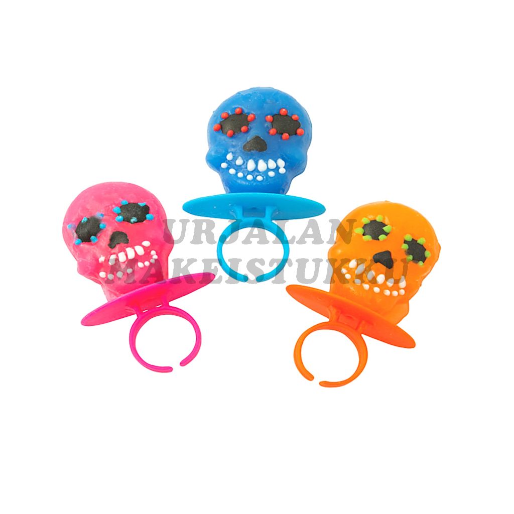 Sweet Skulls Lollipop Ring Sormustikkari 96g
