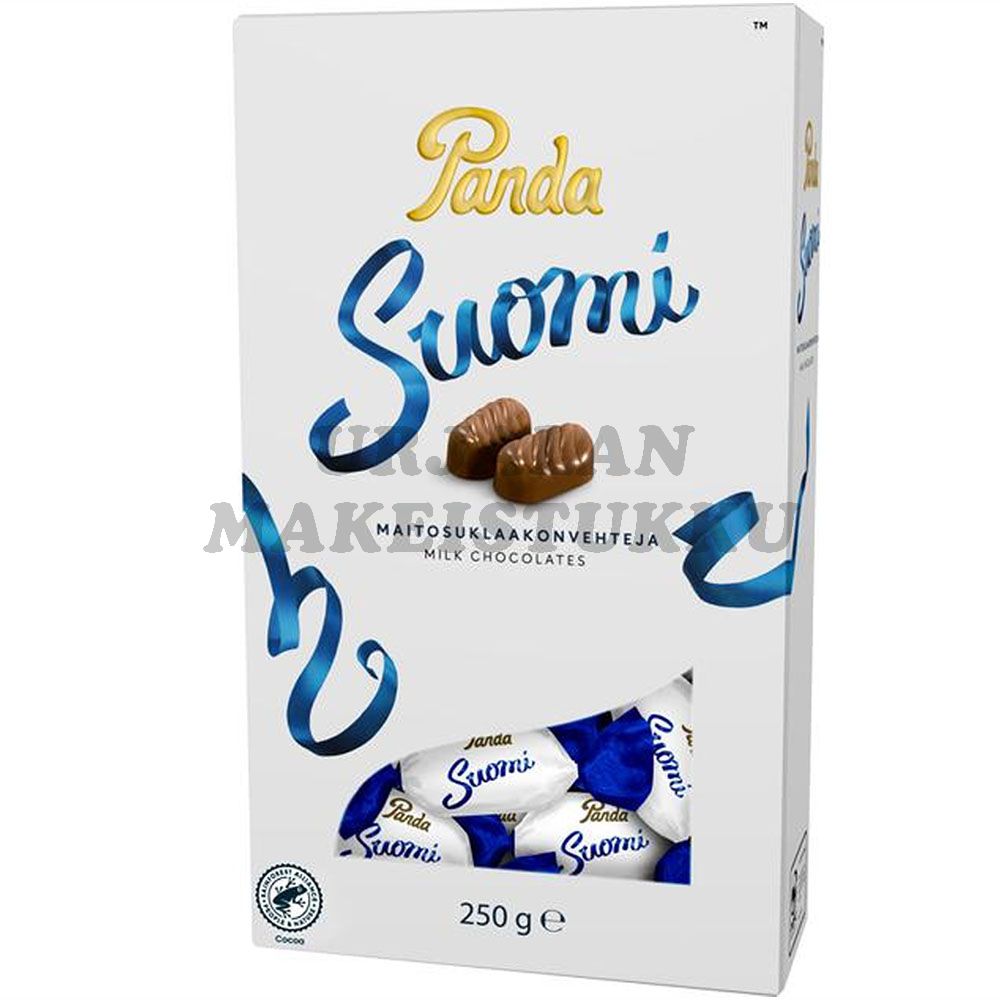 Panda Suomi Maitosuklaakonvehteja 250g