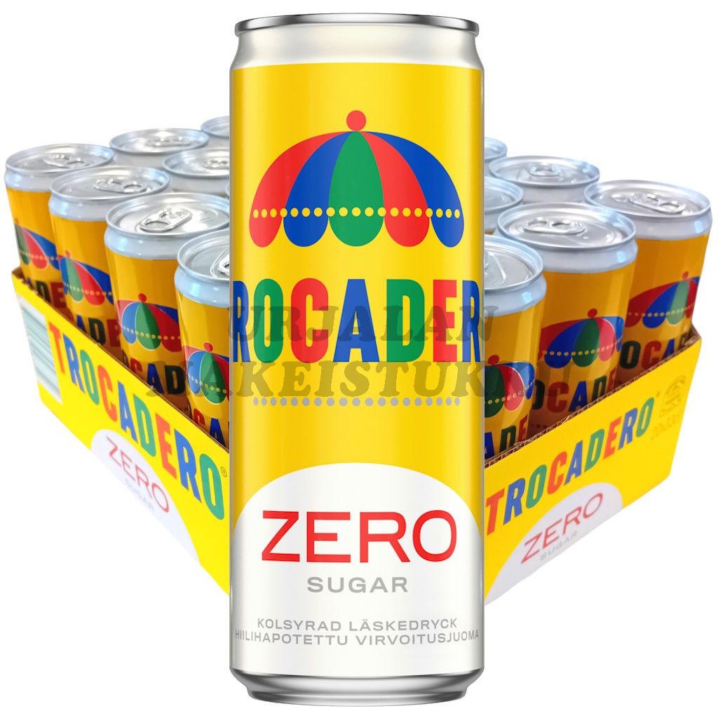 Trocadero Zero virvoitusjuoma 330ml x 20kpl