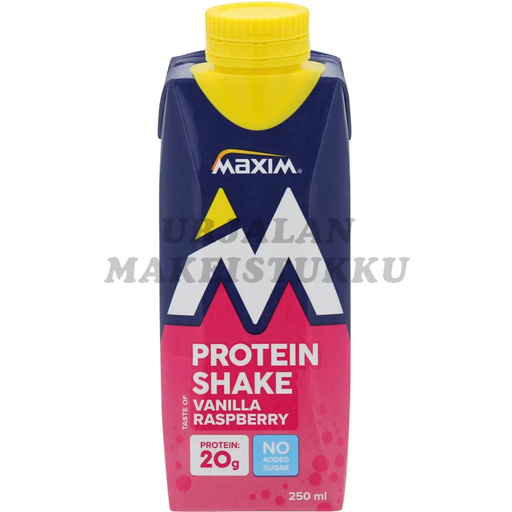Maxim Protein Shake Vanilla Raspberry proteiinijuoma 250ml