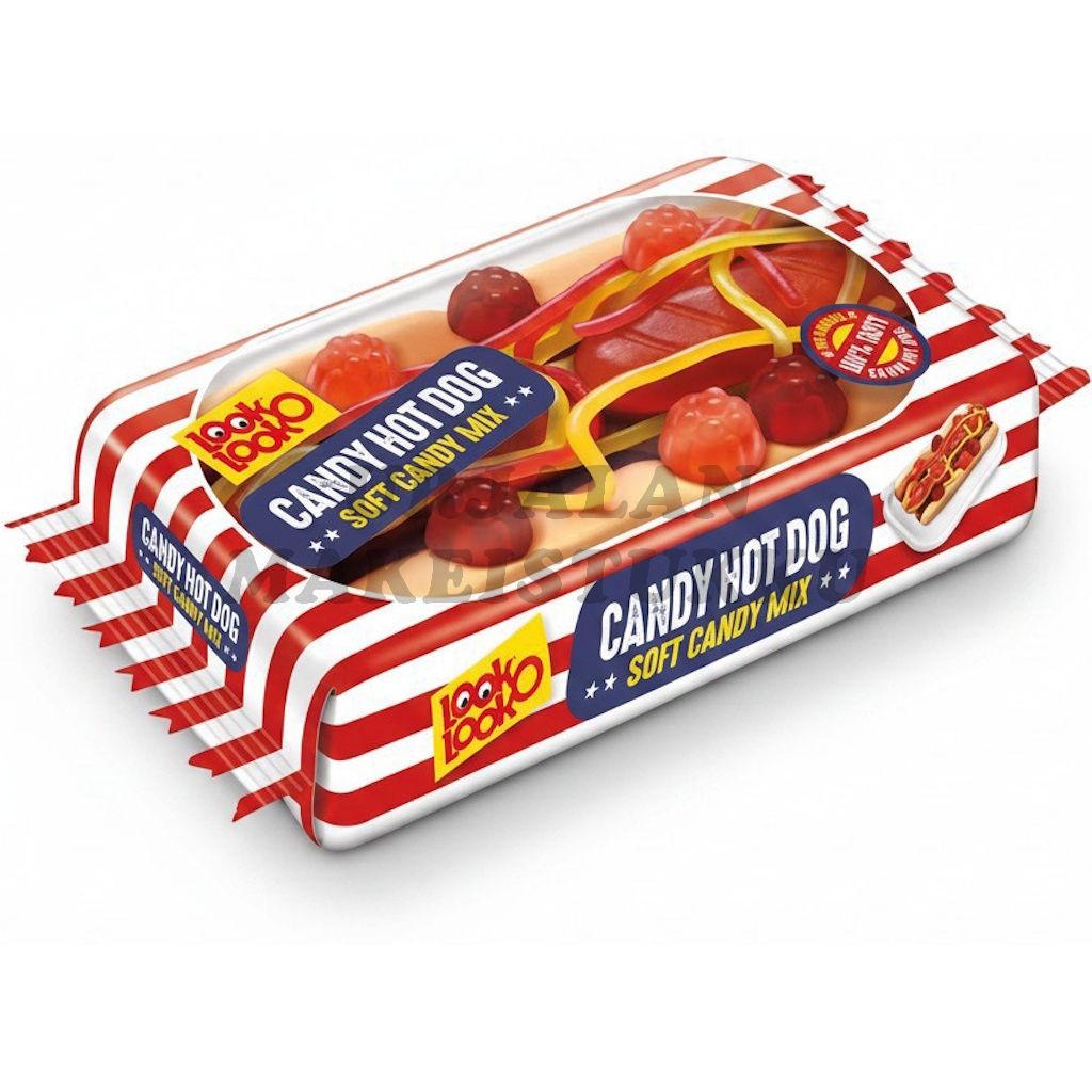 Look-o-Look Candy Hot Dog 100g