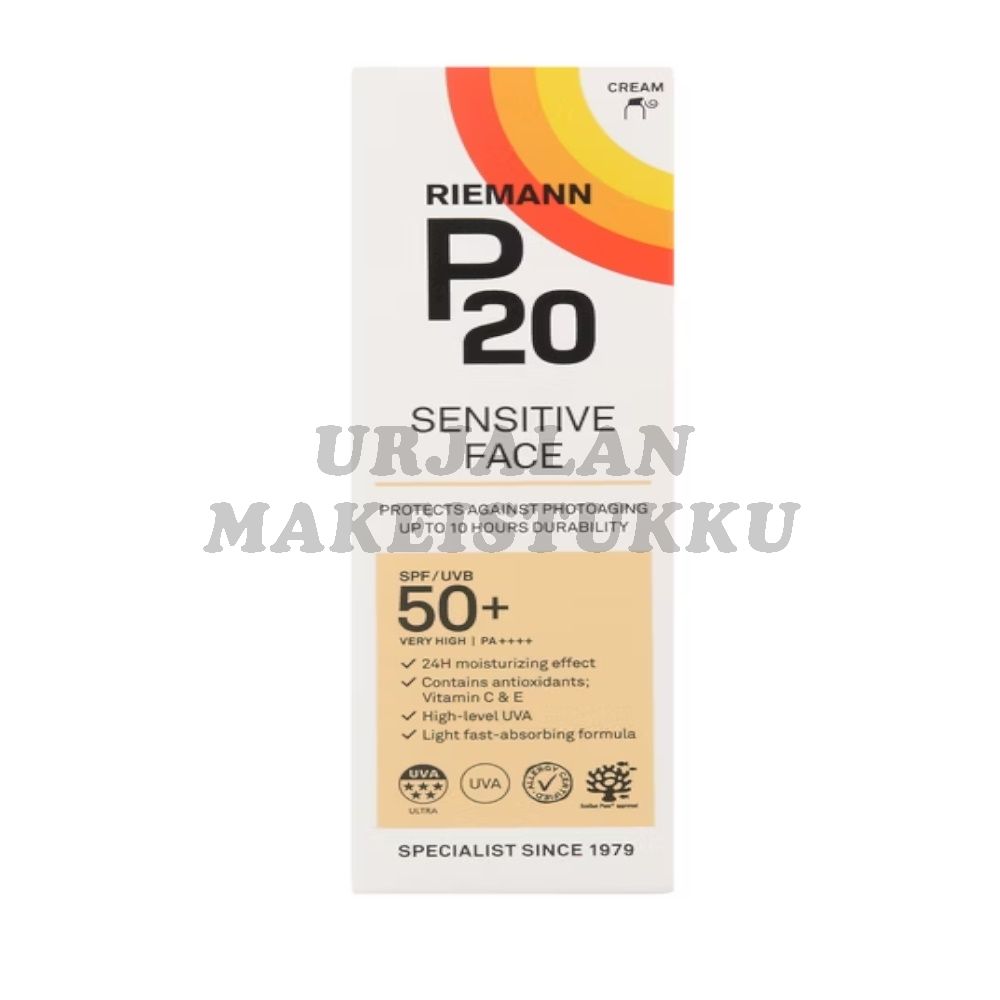 P20 Aurinkovoide kasvoille SK50+ Sensitive 50g