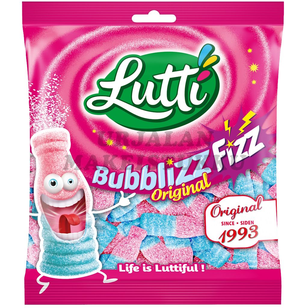 Lutti Bubblizz Original makeispussi 100g