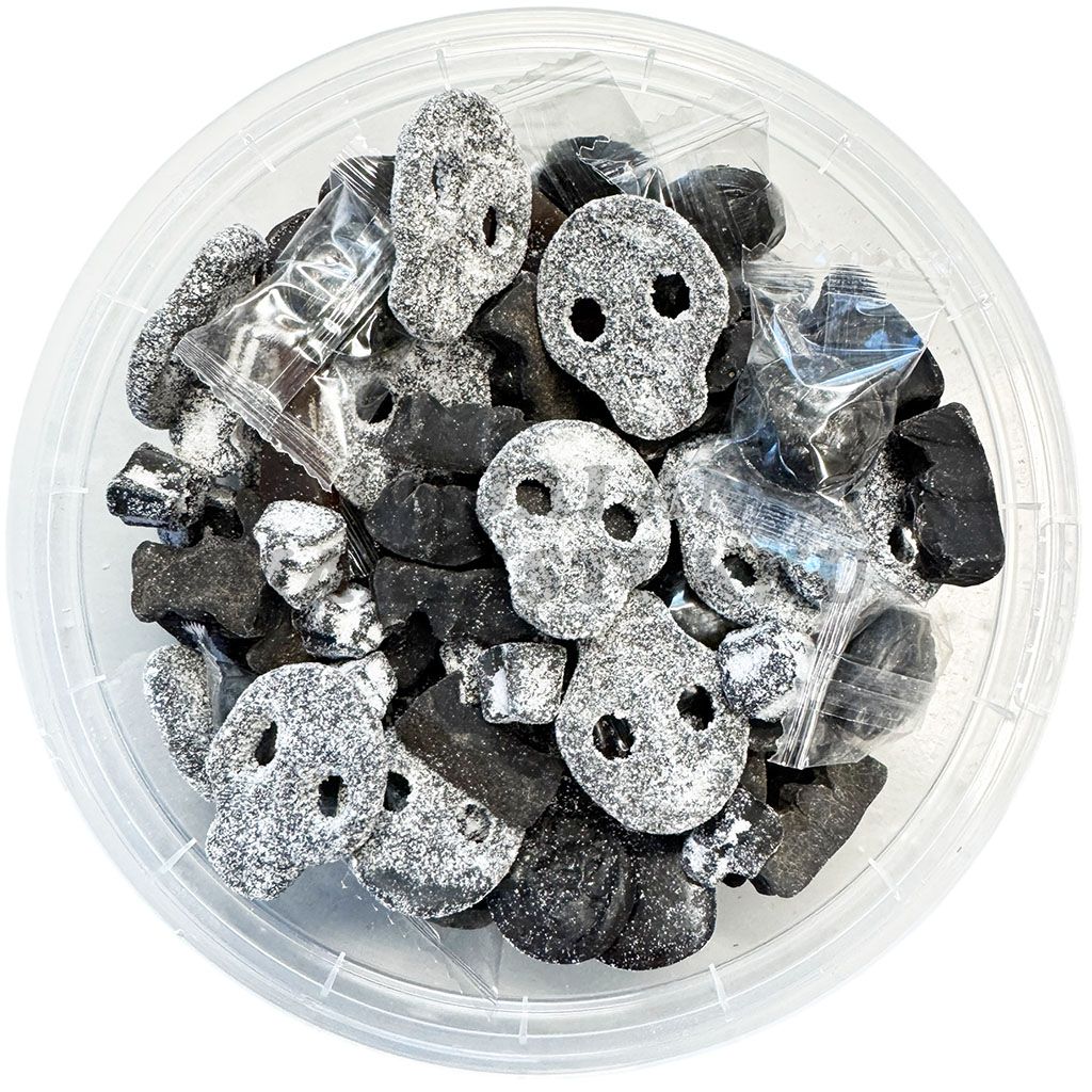 Styrkka salmiakkisekoitus 400g rasia