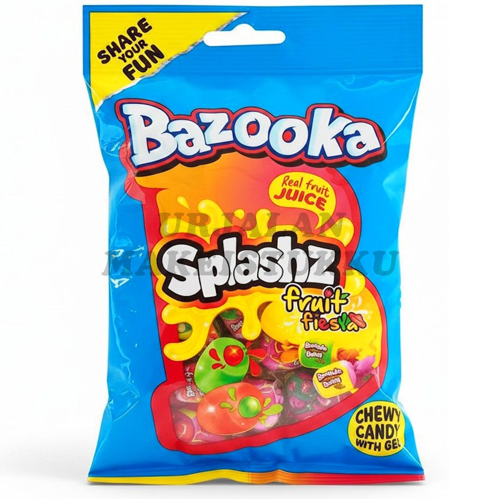 Bazooka Splashz Fruity makeissekoitus 120g