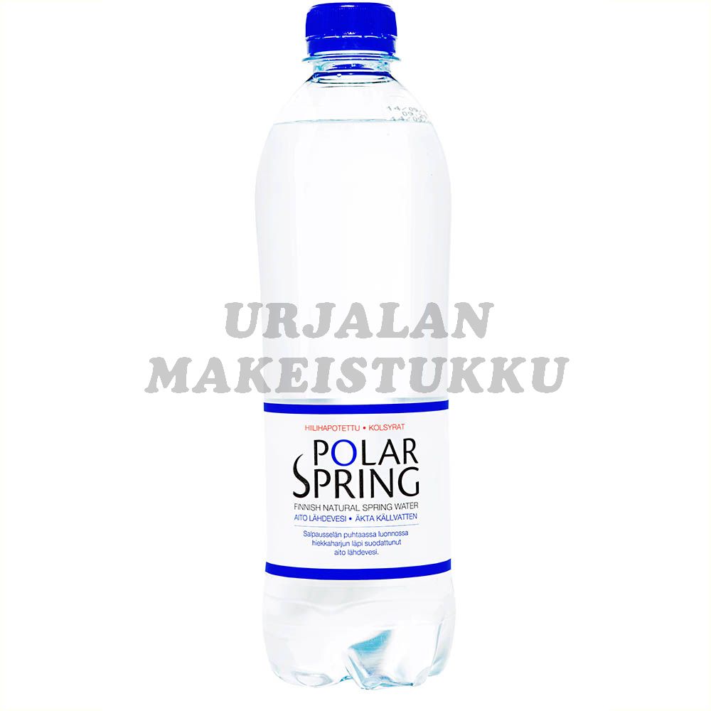Polar Spring hiilihapollinen lähdevesi 500ml