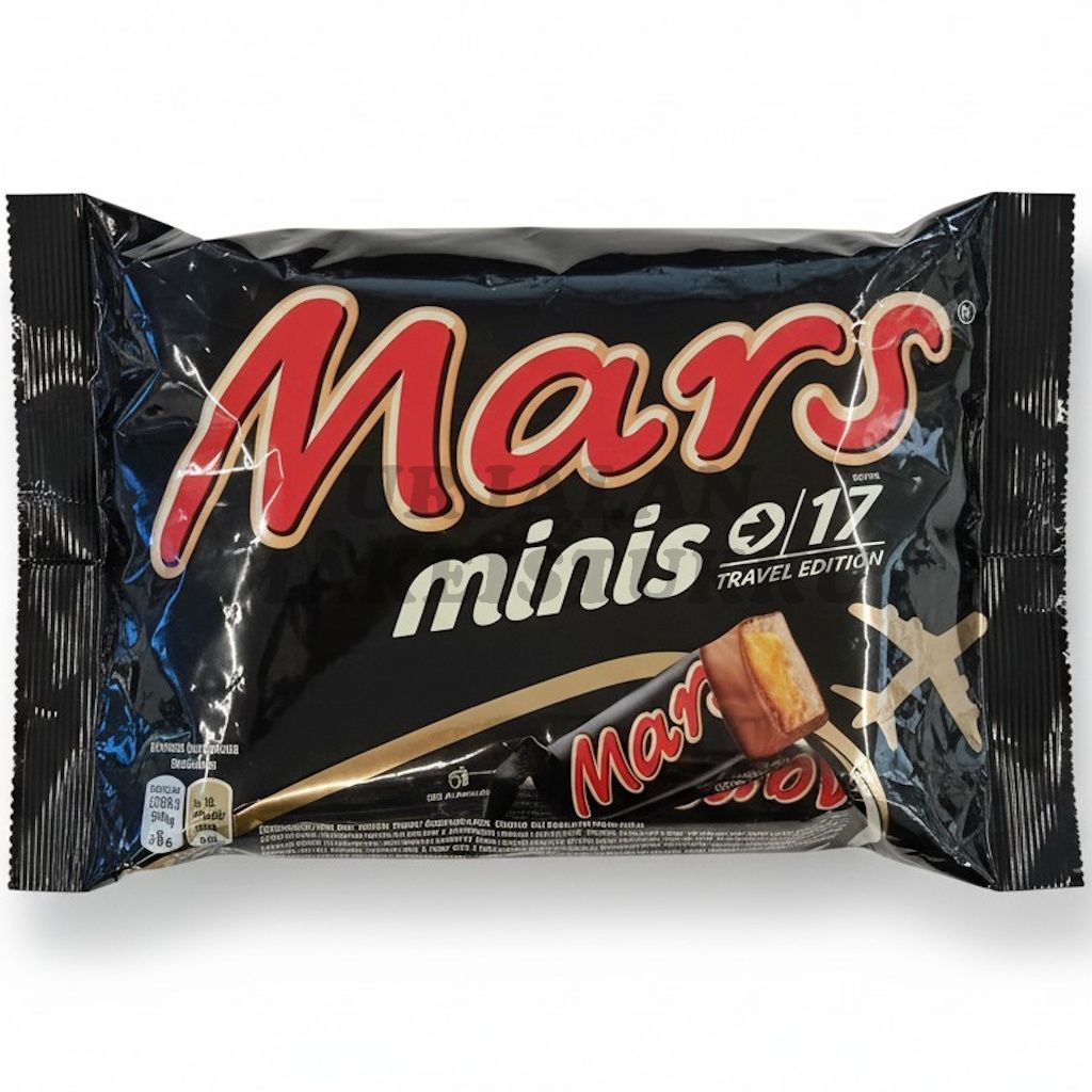 Mars Minis Travel Edition suklaapatukka 17kpl (333g)
