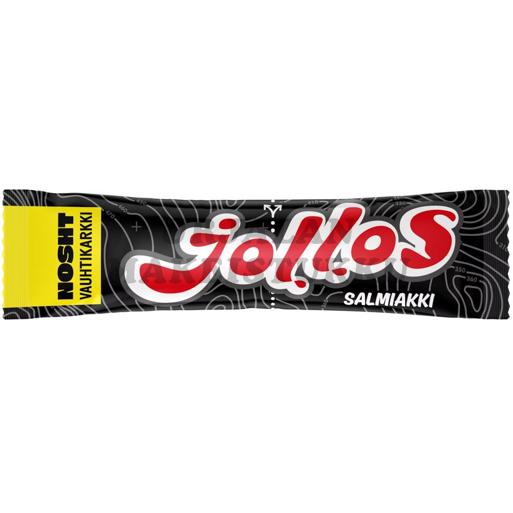 Nosht Jollos Vauhtikarkki Salmiakki 52g