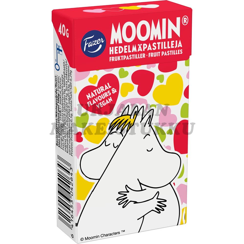 Fazer Moomin hedelmäpastilleja 40g