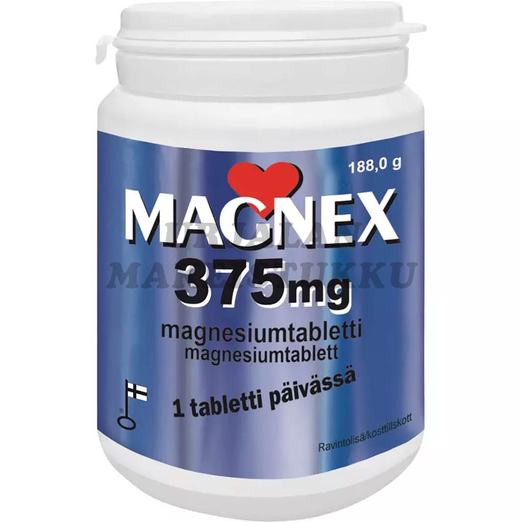 Magnex Magnesiumtabletti 375mg 180tabl