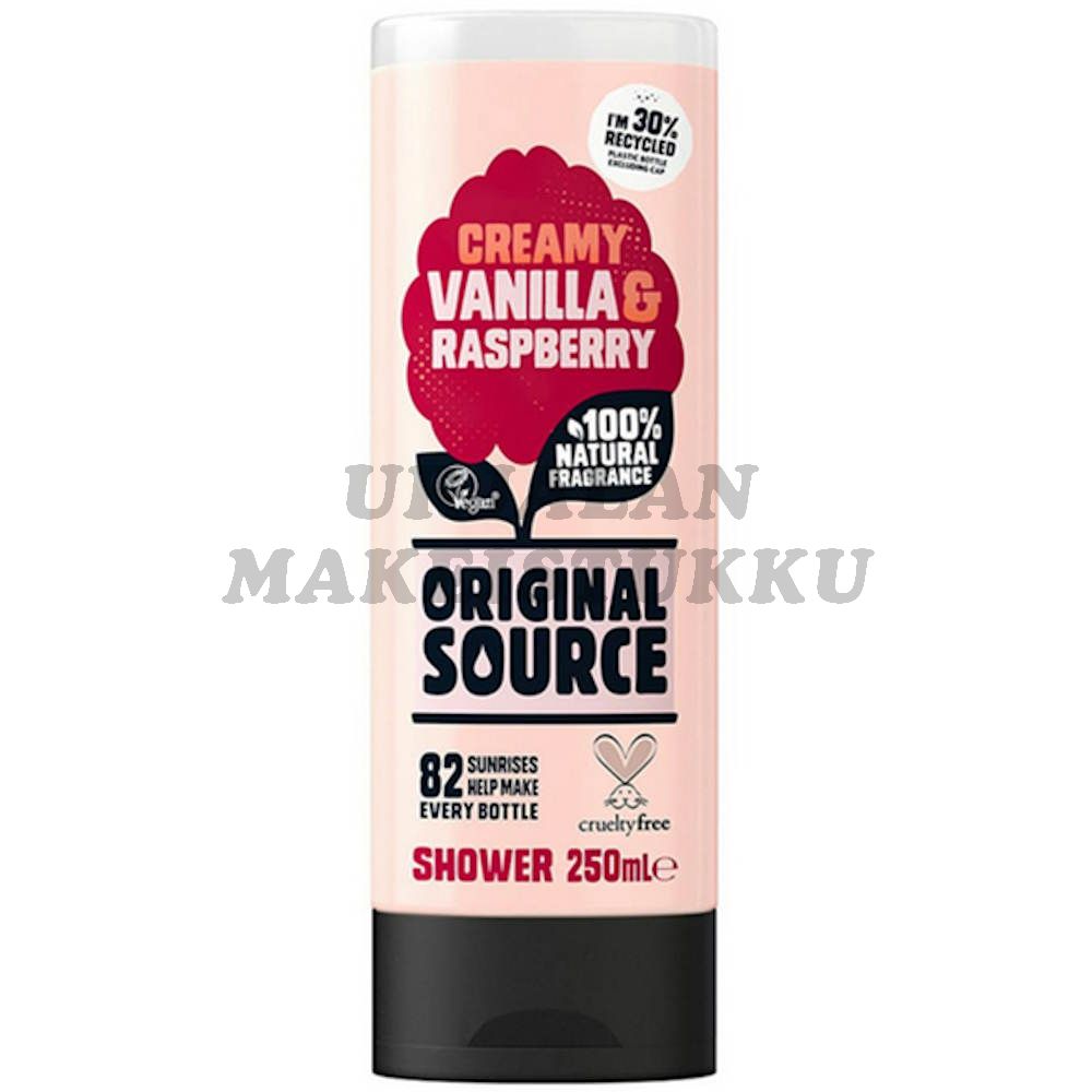 Original Source Vanilla & Raspberry suihkugeeli 250ml