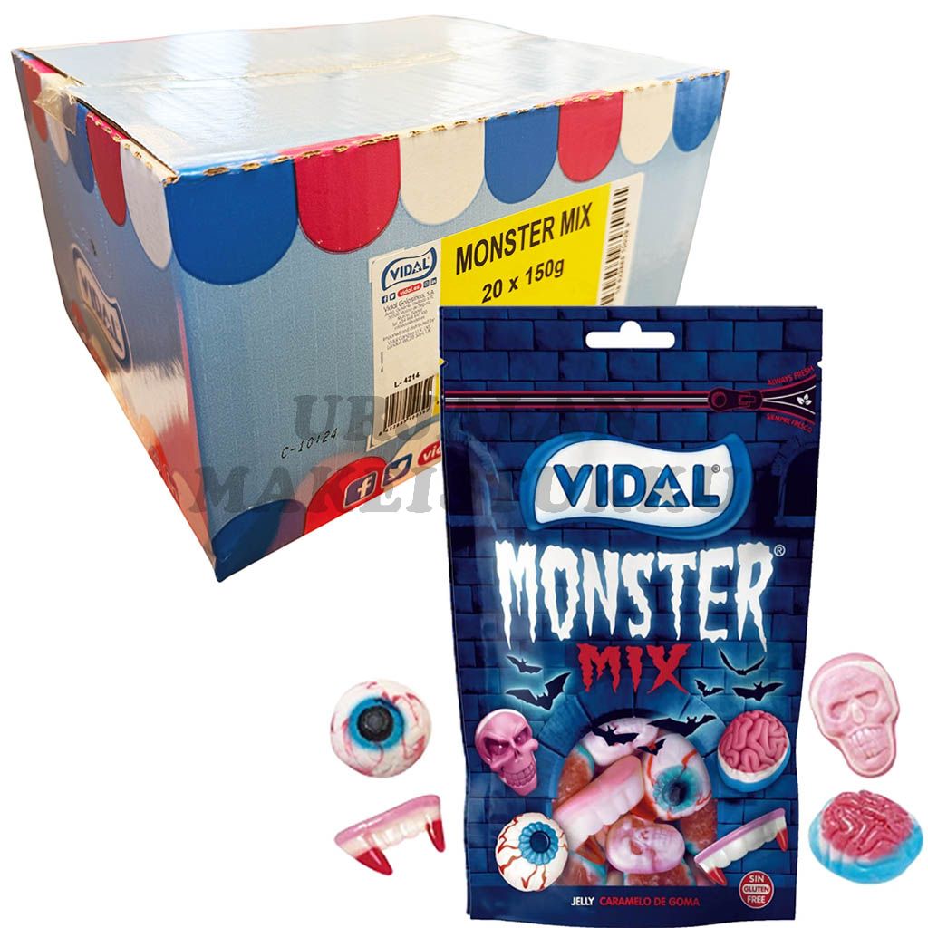 Vidal Monster Mix 150g x 20kpl